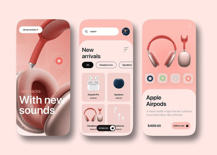 Mobile App UI